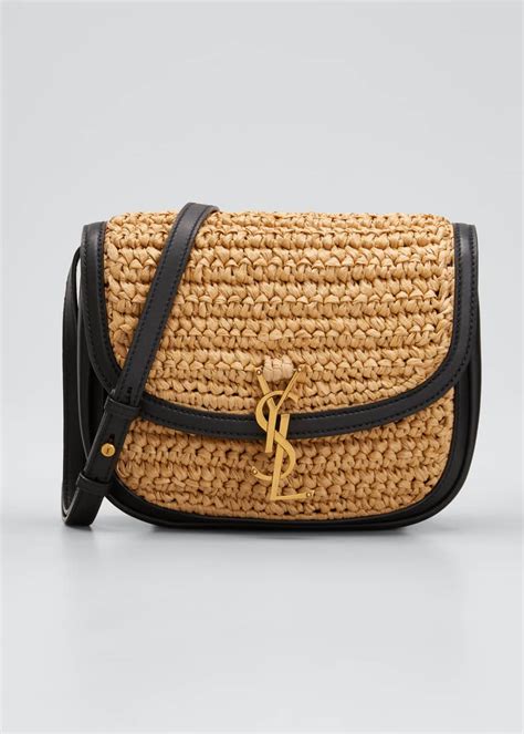 ysl kaia raffia bag